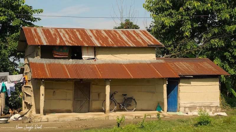 Local Tharu House in Chitwan